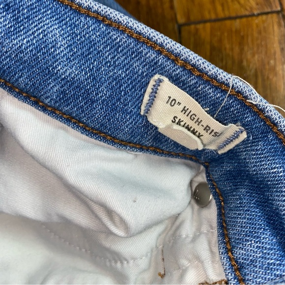 Madewell 10” High Rise Skinny Jeans Hamden Wash SZ 29 AF 685 - Picture 8 of 10